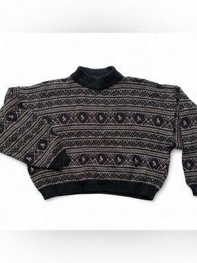 Vintage Clockhouse Nordic Sweater – Fair Isle - Size L
